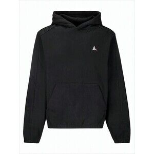 Roa Cropped Black Hoodie With Relaxed Fit - NWT